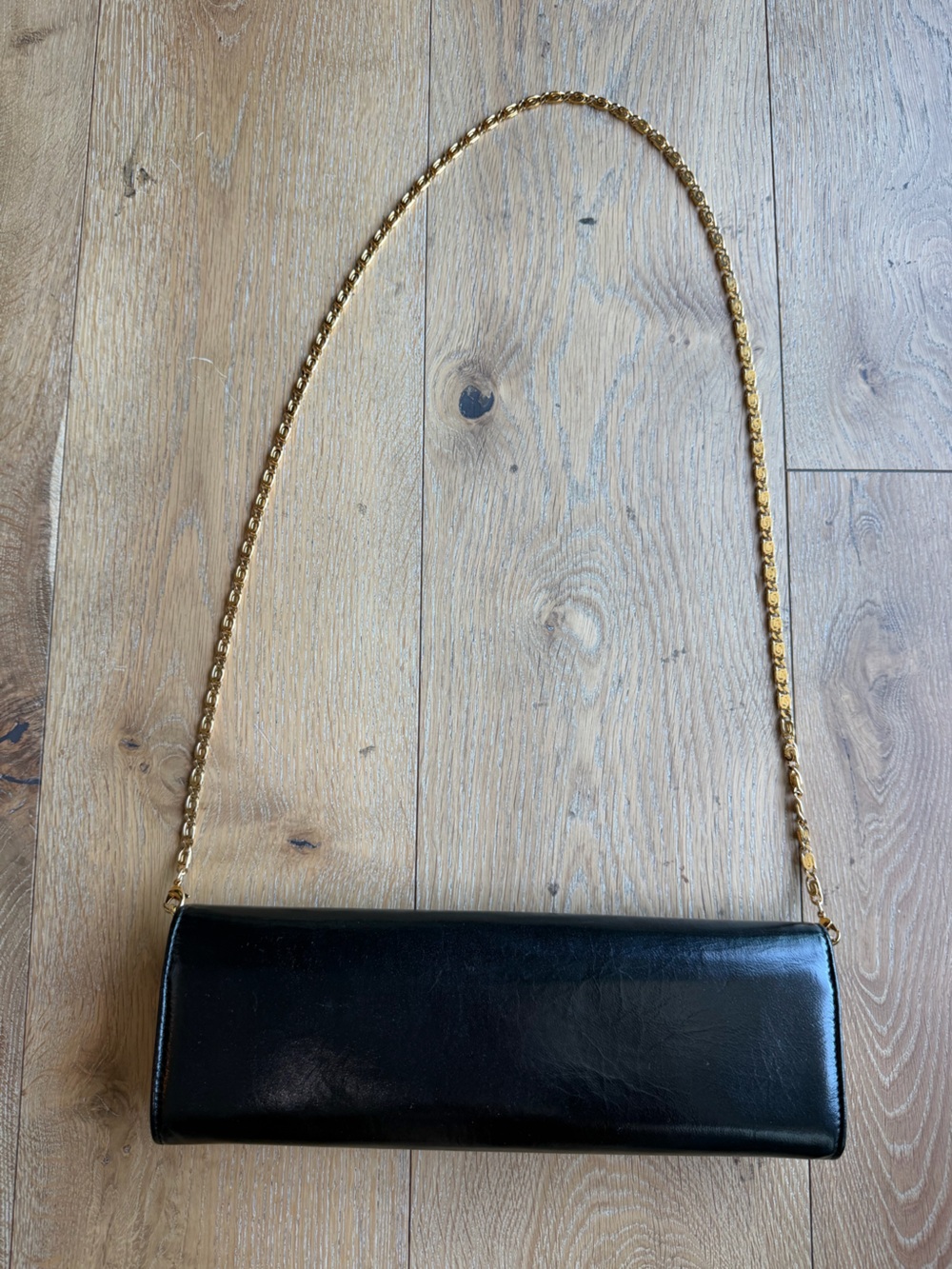 Vintage Roberto Cavalli Gold Passementerie Knot Flap Clutch with Removable Strap - Picture 3 of 9